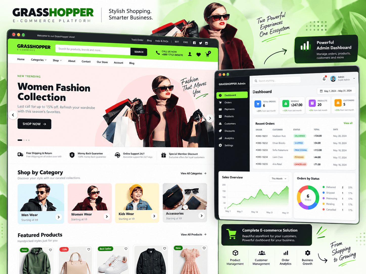 GrassHopper website screenshot