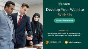 Professional web development services from SaskITS, offering custom designs, responsive websites, and e-commerce solutions for businesses of all sizes.